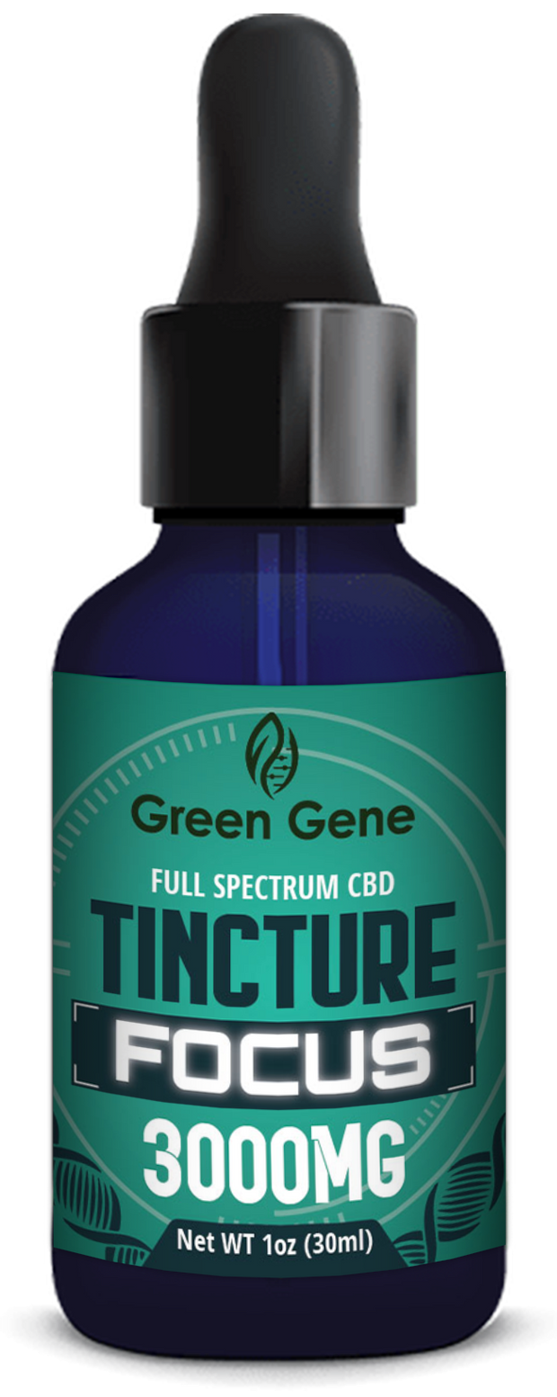 Full Spectrum FOCUS CBD Oil 1000MG or 3000MG (Kosher)