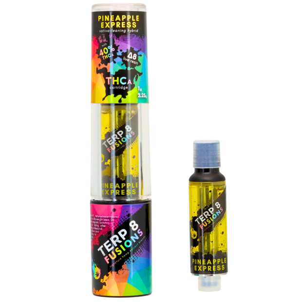 2.25-Gram Pineapple Express THCA + D8 Live Resin Cartridge