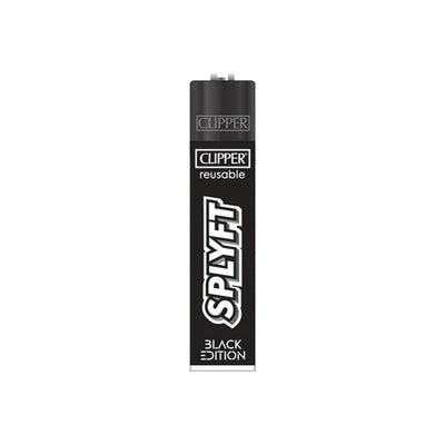 SPLYFT Clipper Classic Black Large Refillable Lighter