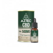 Aztec 500mg CBD Vaping Liquid - 10ml (50PG/50VG)