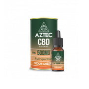 Aztec 500mg CBD Vaping Liquid - 10ml (50PG/50VG)