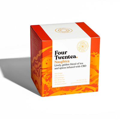 Four Twentea 10mg CBD Spiced Blend Tea (Naughtea) - 14 Bags