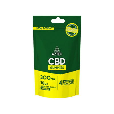 Aztec 300mg CBD Gummies - 10 Pieces