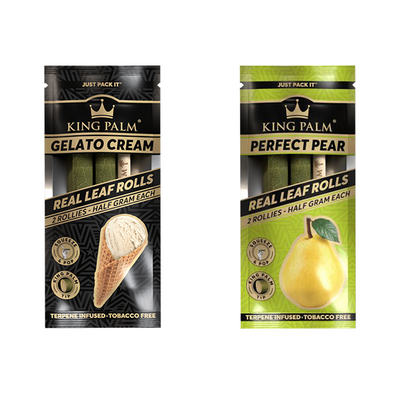 King Palm 0.5g Flavoured Wrap Rollies - 2 Pack