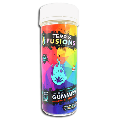 Delta-9 THC Live Resin KNOCKOUT Gummies - Oregon Huckleberry [20ct]