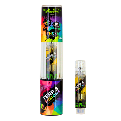 1-Gram Wild in the Streets THCA + D8 Live Resin Cartridge
