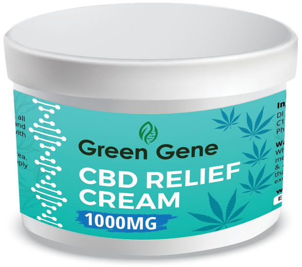 Greene Gene CBD Muscle & Joint Pain Relief Cream (250MG-3000MG)