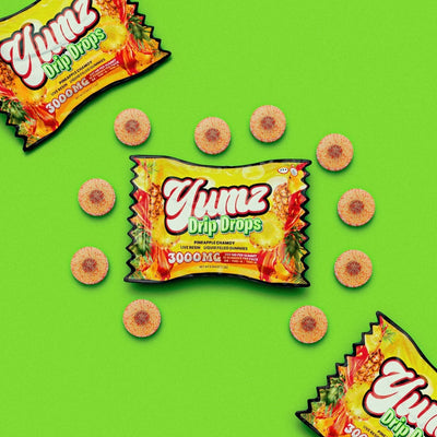 YUMZ DRIP DROPS | LIQUID FILLED THC GUMMIES | 3000MG