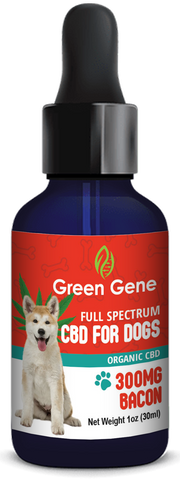 Full Spectrum CBD Oil for Dogs Bacon Flavor for Canine Happiness (300MG-600MG)