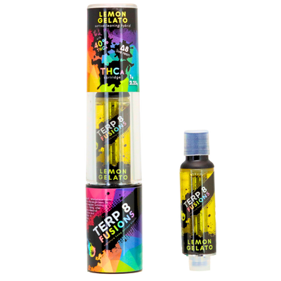 2.25-Gram Lemon Gelato THCA + D8 Live Resin Cartridge