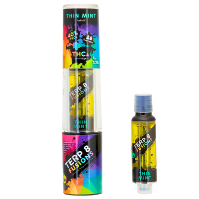 2.25-Gram Thin Mint THCA + D8 Live Resin Cartridge