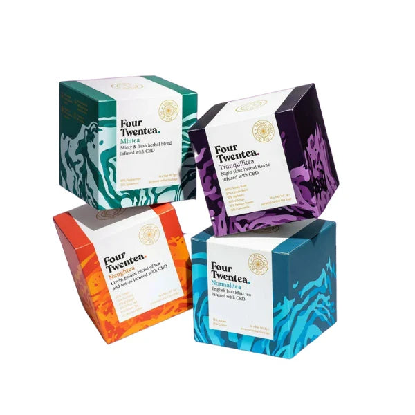 Four Twentea 10mg CBD Spiced Blend Tea (Naughtea) - 14 Bags