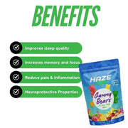 Haze CBD 1000mg Gummy Bears - 20 Pieces