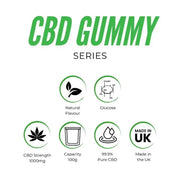 Haze CBD 1000mg Gummy Bears - 20 Pieces