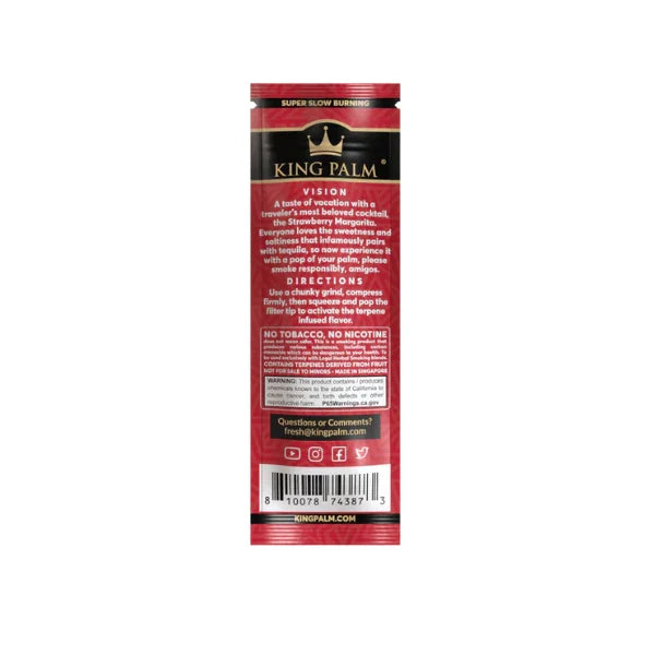 King Palm 0.5g Flavoured Wrap Rollies - 2 Pack