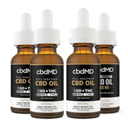 cbdMD Full Spectrum CBD Oil Tinctures - Natural