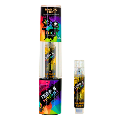 1-Gram Mango Kush THCA + D8 Live Resin Cartridge