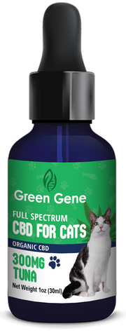 Full Spectrum CBD Oil for Cats - Feline Wellness Formula (300MG - 600MG)