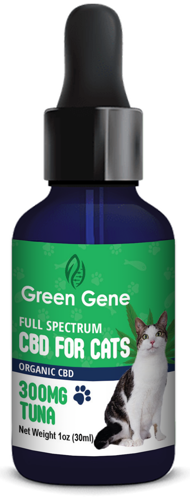 Full Spectrum CBD Oil for Cats - Feline Wellness Formula (300MG - 600MG)
