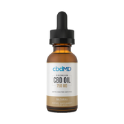 cbdMD Broad Spectrum CBD Oil Drops - Natural Flavor (750MG - 7500MG)