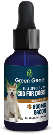 Full Spectrum CBD Oil for Dogs Bacon Flavor for Canine Happiness (300MG-600MG)