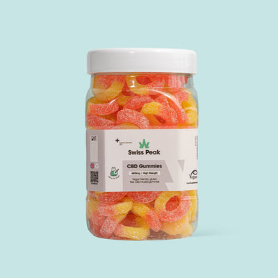 CBD Peach Ring Gummies 3200mg - 4800mg