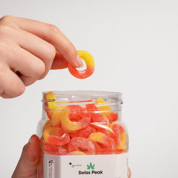 CBD Peach Ring Gummies 3200mg - 4800mg