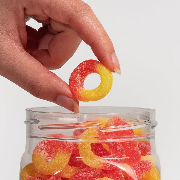 CBD Peach Ring Gummies 3200mg - 4800mg