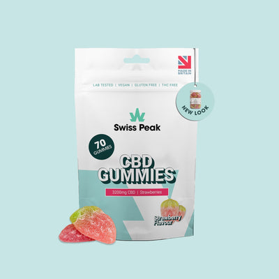 CBD Strawberry Flavoured Gummies 3200mg - 4800mg