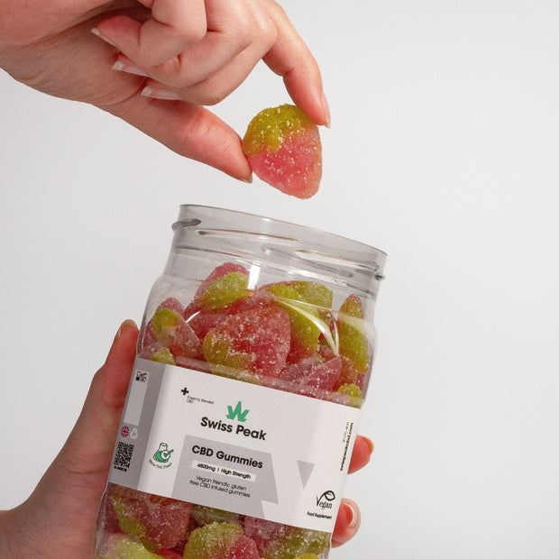 CBD Strawberry Flavoured Gummies 3200mg - 4800mg