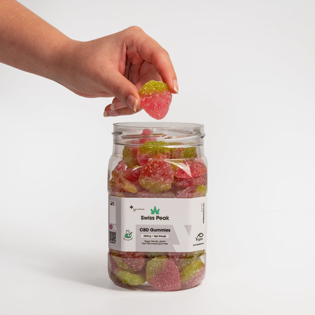 CBD Strawberry Flavoured Gummies 3200mg - 4800mg