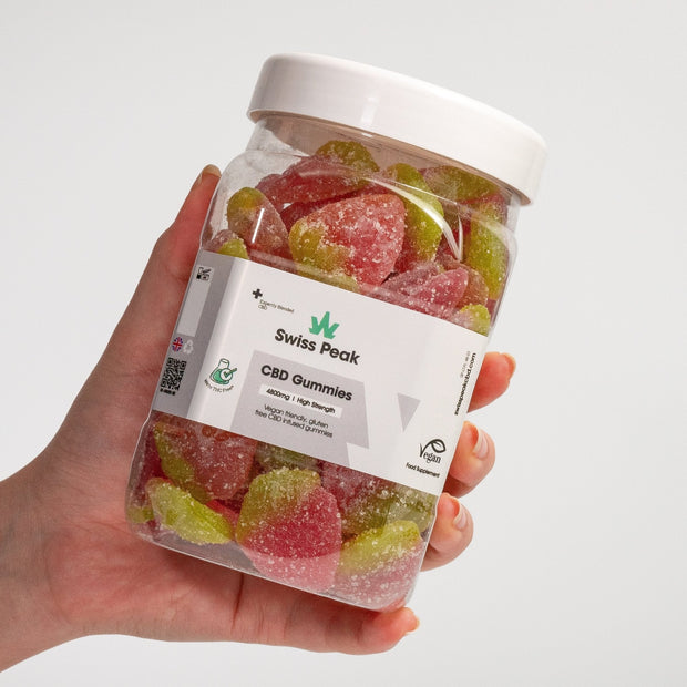 CBD Strawberry Flavoured Gummies 3200mg - 4800mg