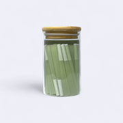 Green Man 1.25 Green Rice Cones 40ct Jar