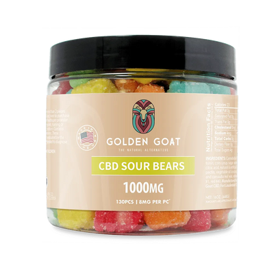 CBD Gummies 1000MG - Sour Bears