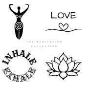 CBD temporary tattoos - The Meditation Collection